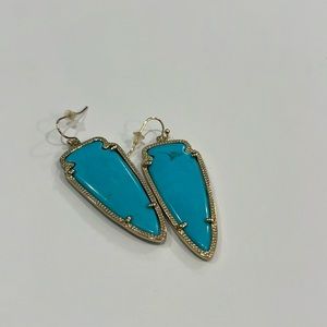Kendra Scott turquoise gold